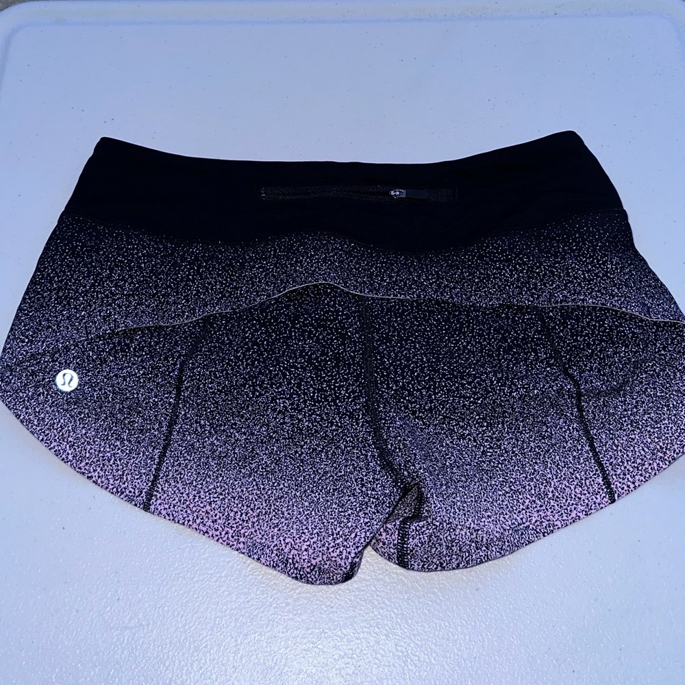 Lululemon Speed shorts size 4